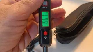 Detector Voltaje CC/CA con Cable Extensb.con pinza