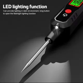 Detector Voltaje CC/CA con Cable Extensb.con pinza