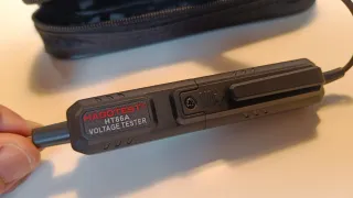 Detector Voltaje CC/CA con Cable Extensb.con pinza