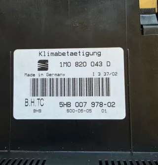 Mando Climatizador Seat Leon MK1