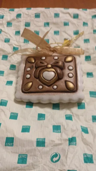 Thun Addobbo Natale Formella Marzapane