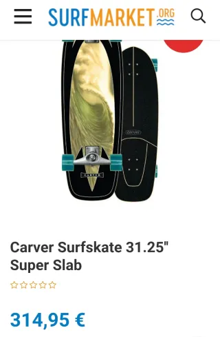 Skate Carver Super Slab Todd Proctor