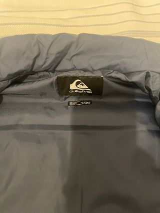 Chaleco niño Quiksilver azul y rojo