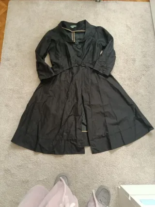 Abrigo Hoss Intropia Negro Talla 40