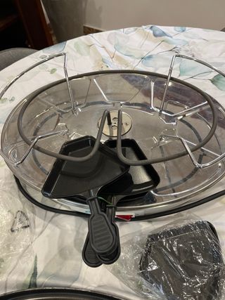 Raclette y Crepera Eléctrica