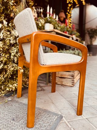 Conjunto 6 Sillas Dinamarca Años 70