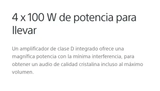 Radio Coche Sony DSX-GS80 Bluetooth.