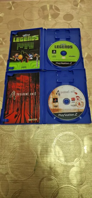 PS2 Taito Legends + Resident Evil 4