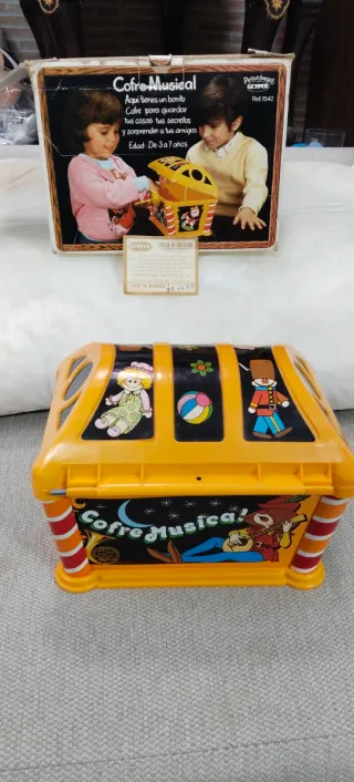 Cofre Musical Vintage Años 70