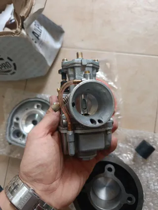 Cilindro Minarelli 80cc + carburador 28 VOCA