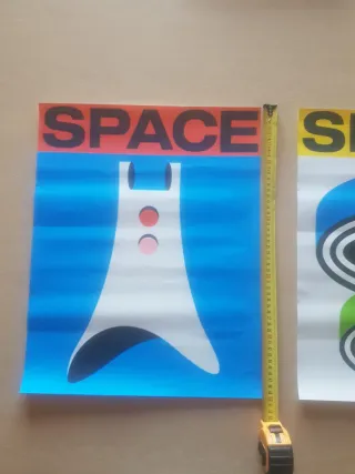 Stampe Space Age Set 2 Pezzi