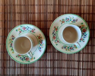 Platos y tazas café Johnson Brothers