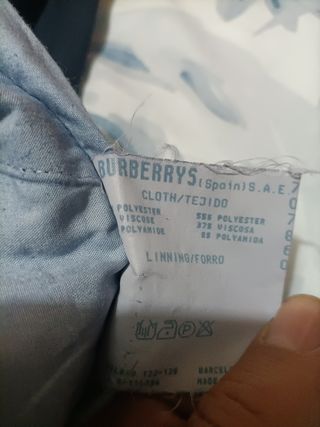 Pantalones Burberry Hombre Talla L