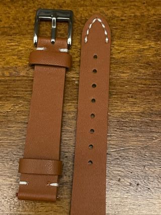 Cinturino Orologio Pelle Marrone 16mm