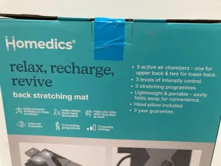 Esterilla Estiramiento Homedics Relax Recharge