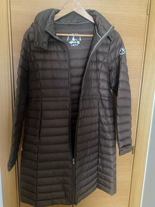 Abrigo Jott Marrón con Capucha