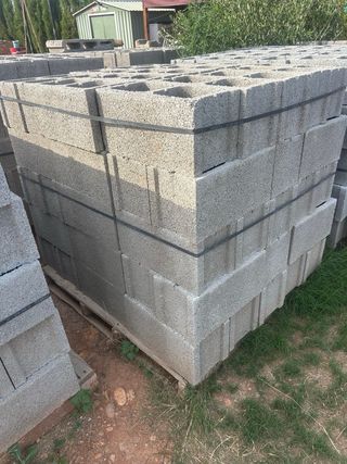Bloques de hormigón 20x40