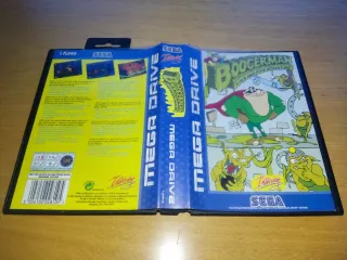 BOOGERMAN Mega Drive COMPLETO PAL