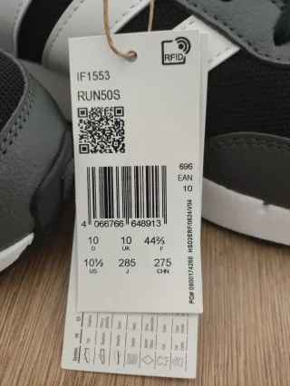 Adidas Run50s Zapatillas Talla 44 2/3