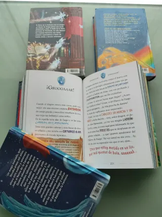 Lote 4 libros de Gerónimo Stilton