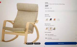 Poäng Mecedora como nueva