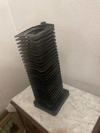 Porta CDs Torre Negro