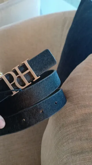 Cinto preto Pele Genuína | Pedro del Hierro | S