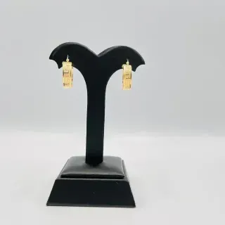 PENDIENTES ARO GRECA.