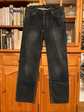 Vaqueros Massimo Dutti Azul Oscuro Talla 44