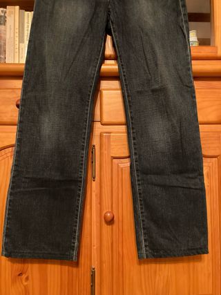 Vaqueros Massimo Dutti Azul Oscuro Talla 44