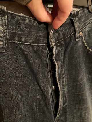 Vaqueros Massimo Dutti Azul Oscuro Talla 44