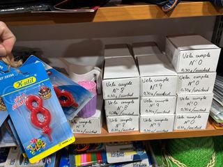 Liquidación de stock de bazar