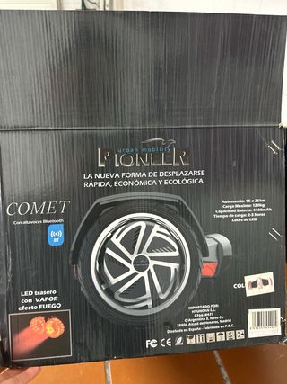 Hoverboard cohete Pioneer