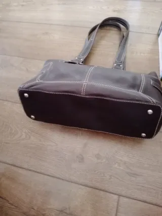 Bolso de piel Sophia Costanzo marrón