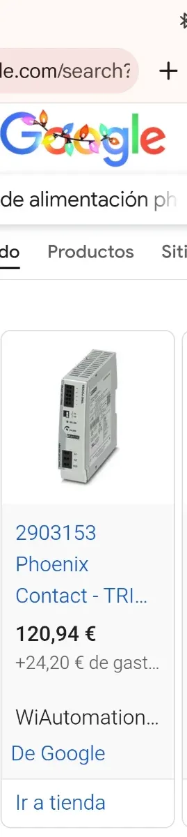 Fuente de Alimentación Phoenix Contact TRIO-PS