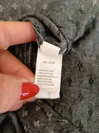 Camicia uomo Y TWO fantasia grigia