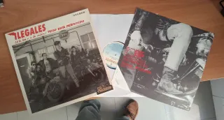Ilegales Todo Está Permitido Punk Rock Vinilo