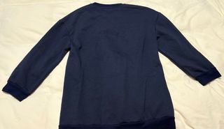 Sudadera CHIKLOKA azul marino con estampado