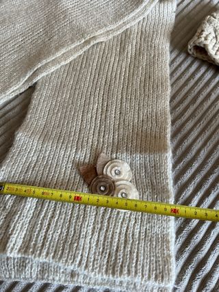 Conjunto bufanda y bandana tejido invierno