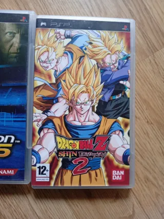Lote 3 Juegos PSP: FIFA 06, PES 5, DBZ 2