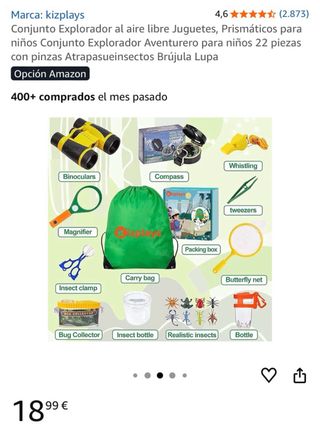 Kit Explorador Outdoor marca Kizplays
