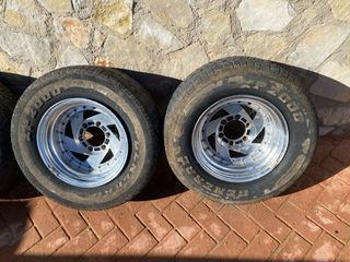 Llantas 15” Patrol (4 unidades)