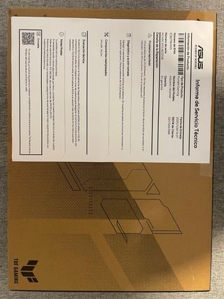 Portátil Asus Tuf Gaming F15 FX506H