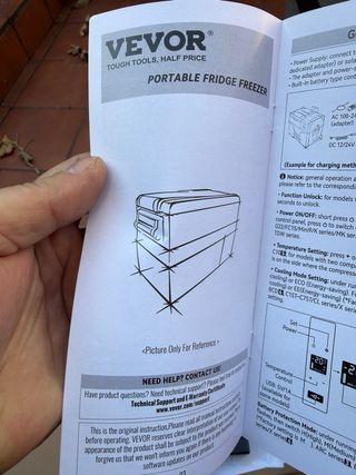 Nevera portátil inteligente VEVOR 45L