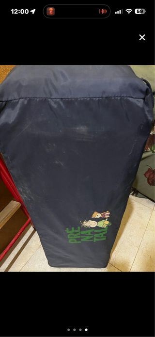 Cuna de viaje plegable