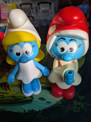 Figuras Pitufos McDonald's