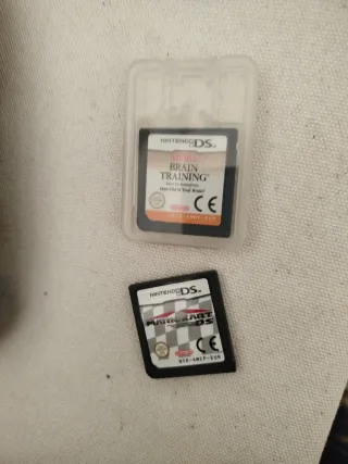 Custodia Nintendo DS con giochi e accessori