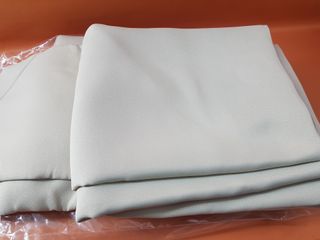 PONY DANCE Cortinas Beige 2 Piezas