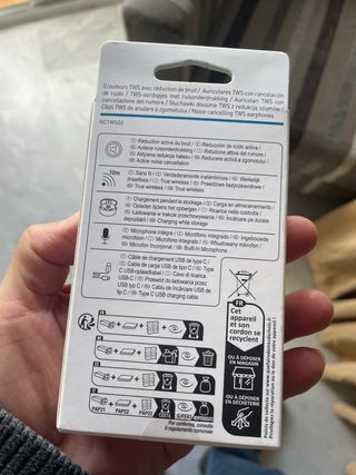 Auriculares Inalámbricos Poss Noise Cancelling