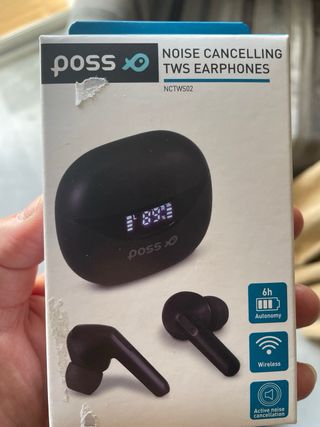 Auriculares Inalámbricos Poss Noise Cancelling